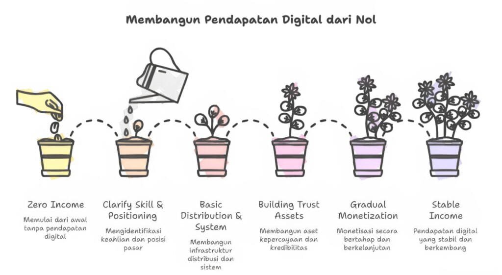 Roadmap pendapatan digital