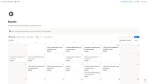 SSO Workspace Kalendar Konten